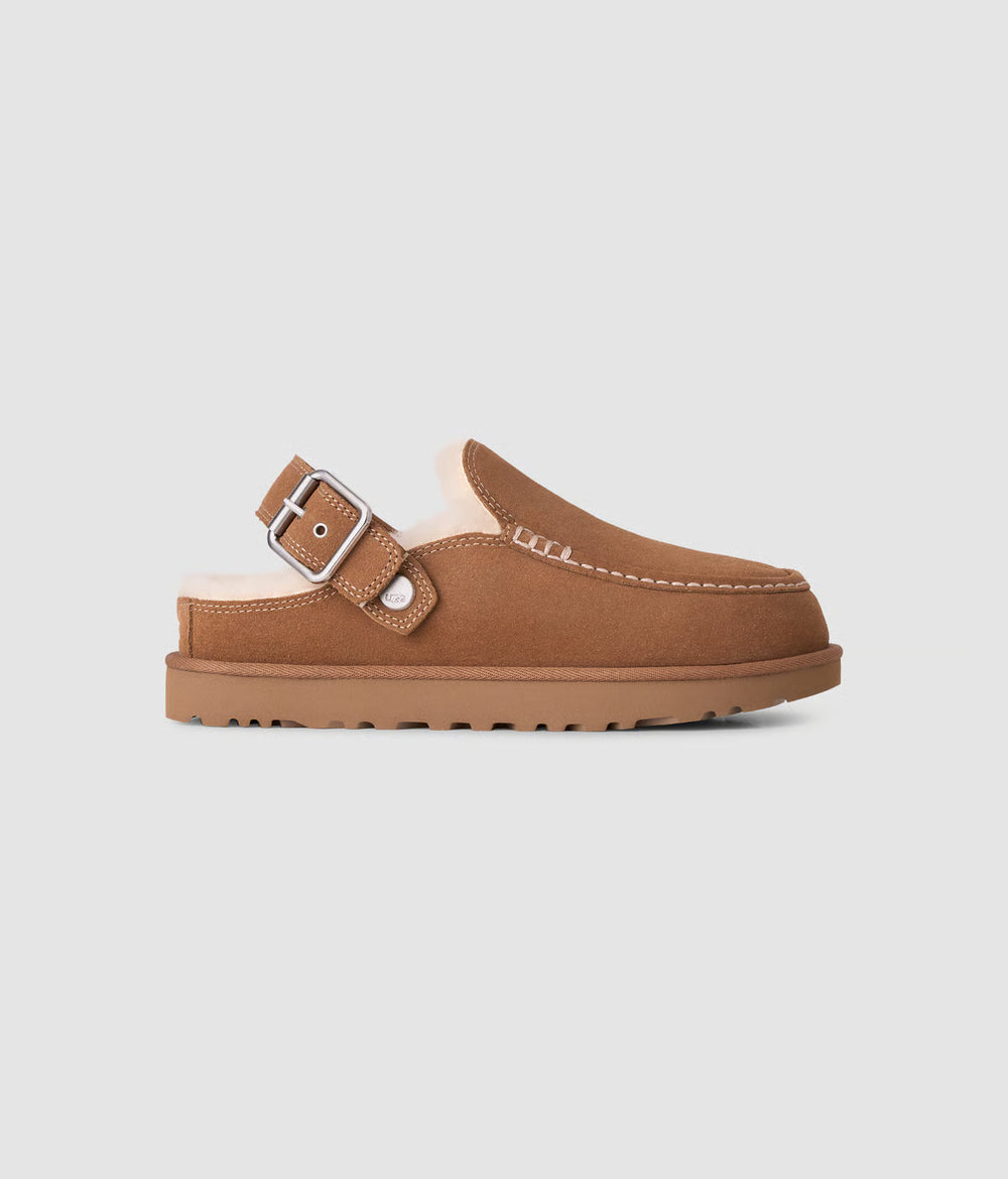 Goldenstar Evelina Clog - Chestnut