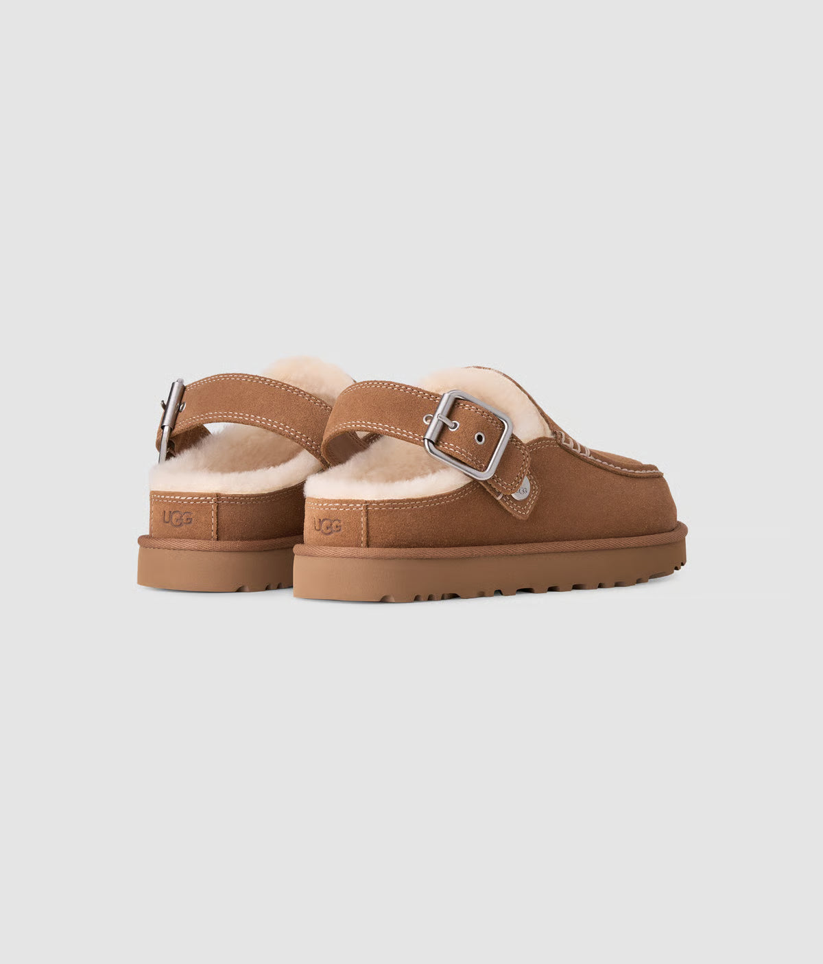 Goldenstar Evelina Clog - Chestnut