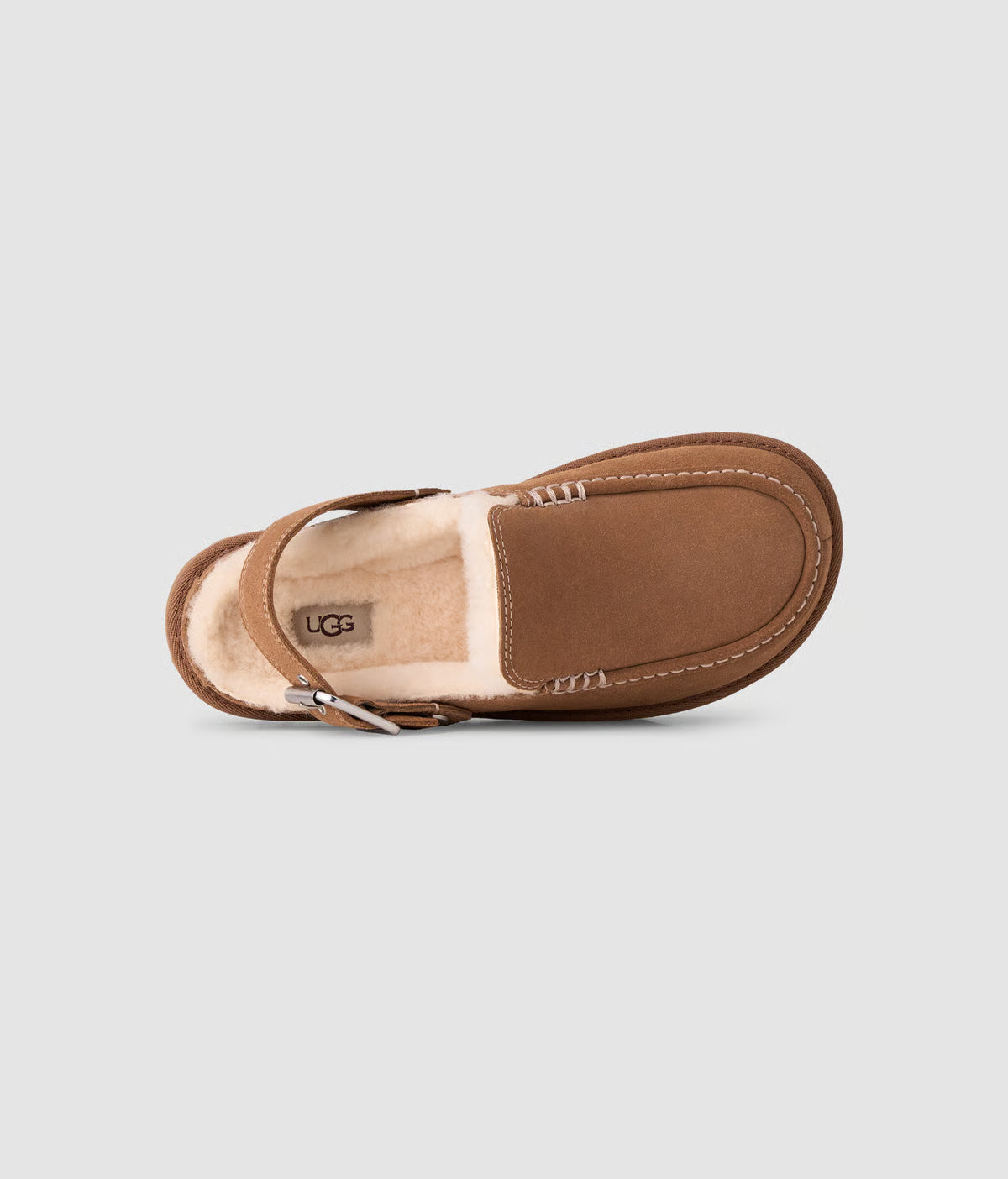 Goldenstar Evelina Clog - Chestnut