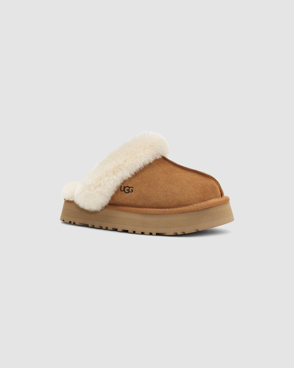 Disquette Slipper - Chestnut